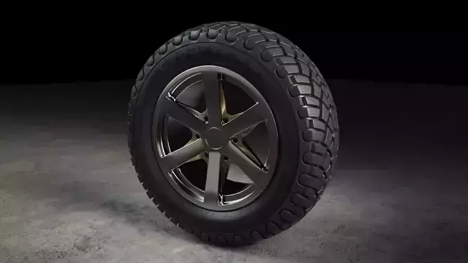 Wheel Off Road Model