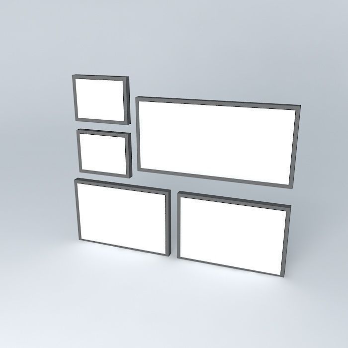 Composition Buenos Aires 01 Free 3D model_1