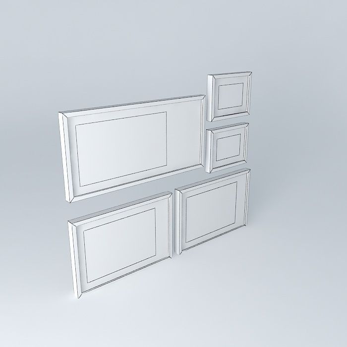 Composition Buenos Aires 01 Free 3D model_3