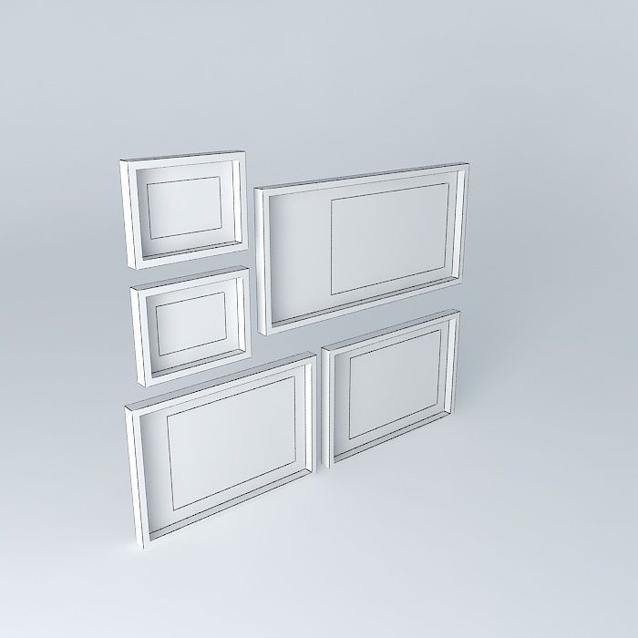 Composition Buenos Aires 01 Free 3D model_4