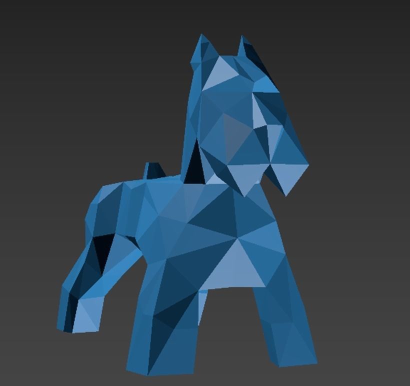 Low Poly Scottish Terrier for 3D Printing 3D print model_2