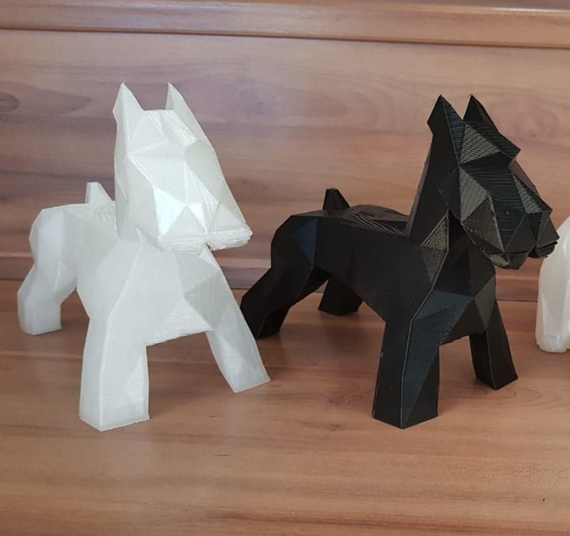 Low Poly Scottish Terrier for 3D Printing 3D print model_3