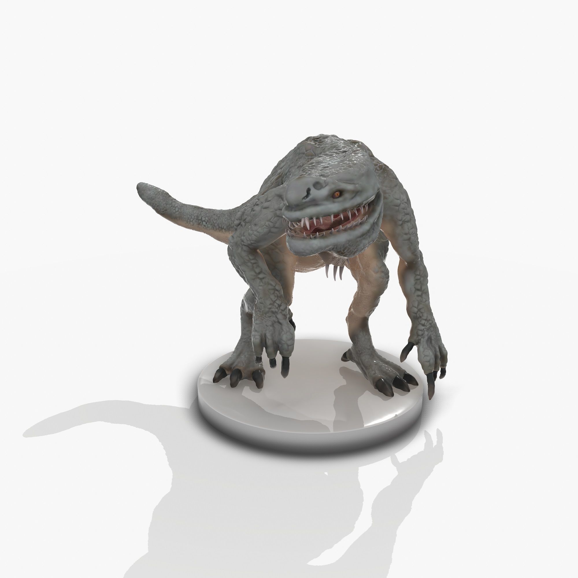 Monster Rex 3D print model_2