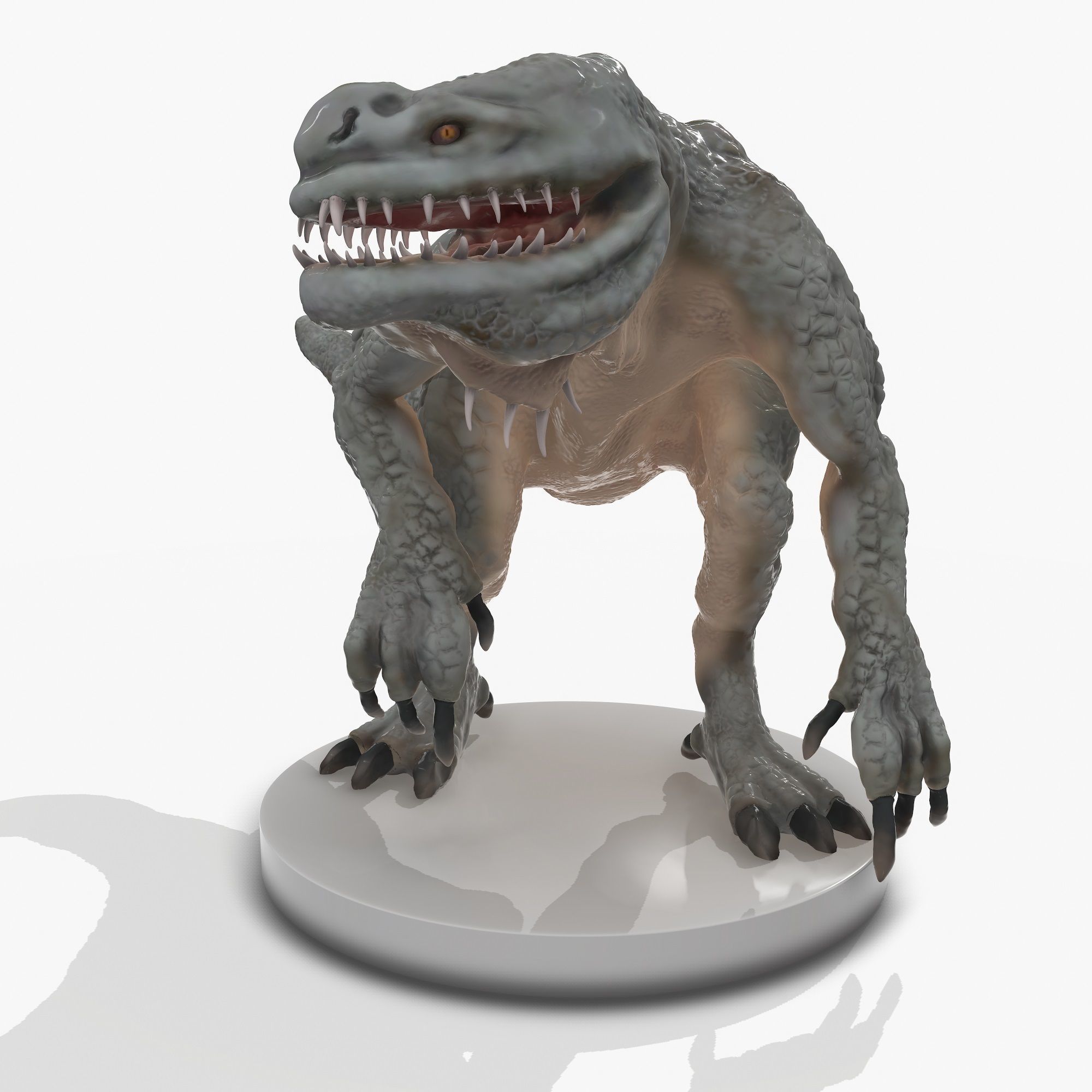 Monster Rex 3D print model_7