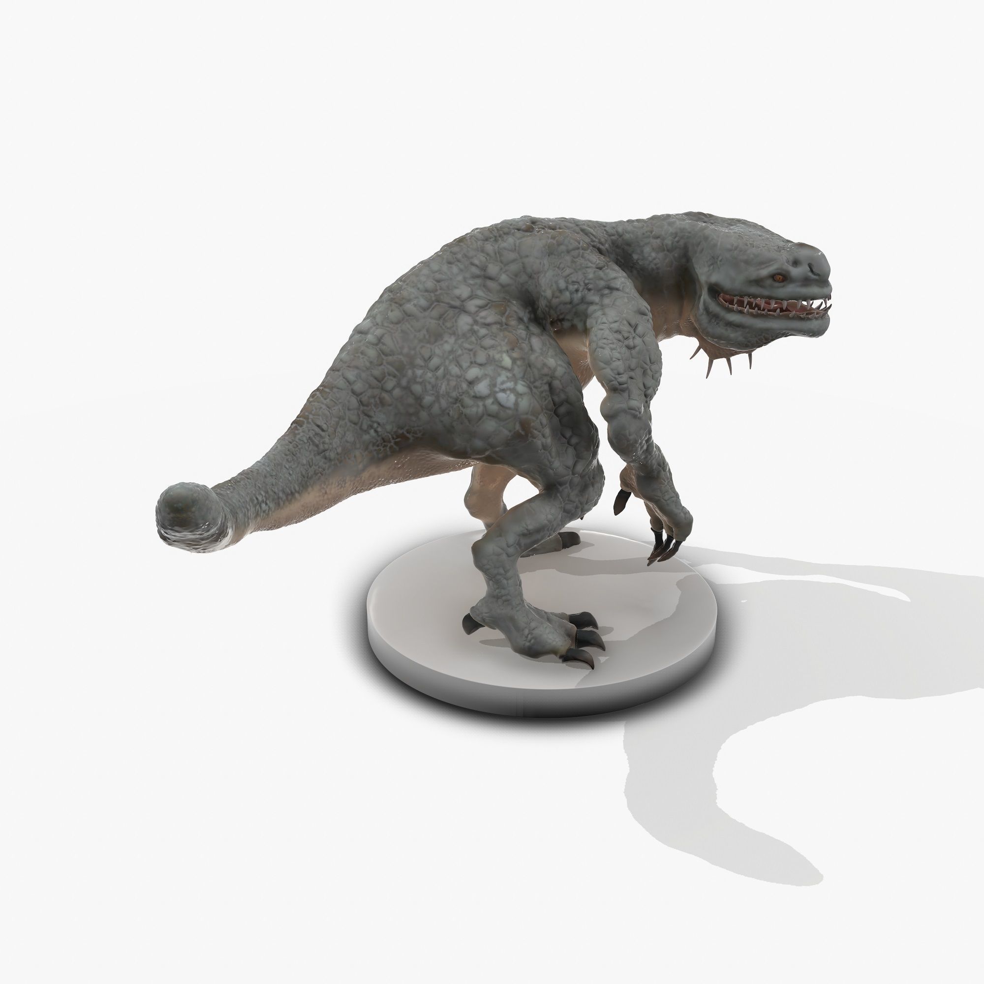Monster Rex 3D print model_3
