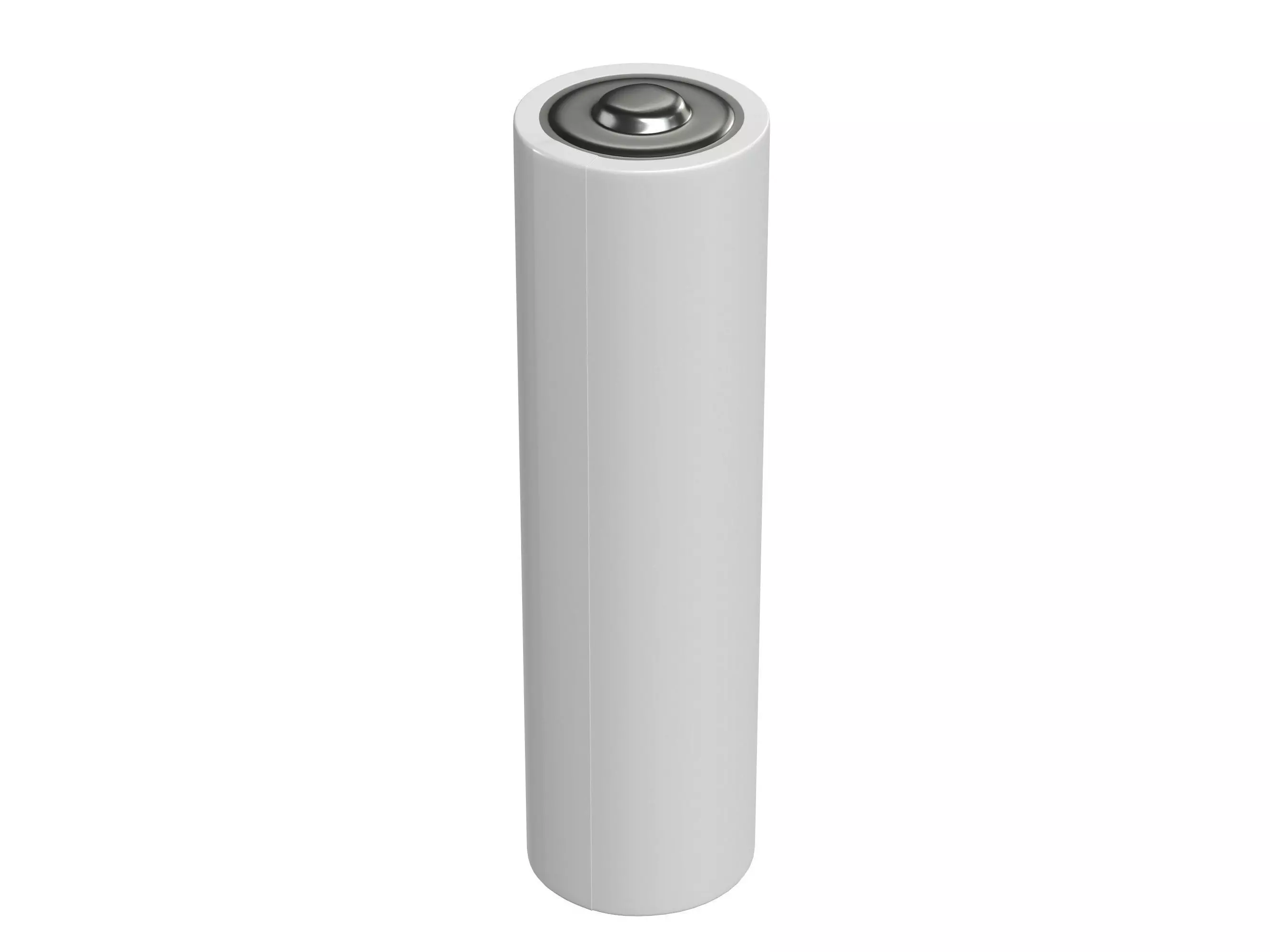 AA Battery 3D model_0