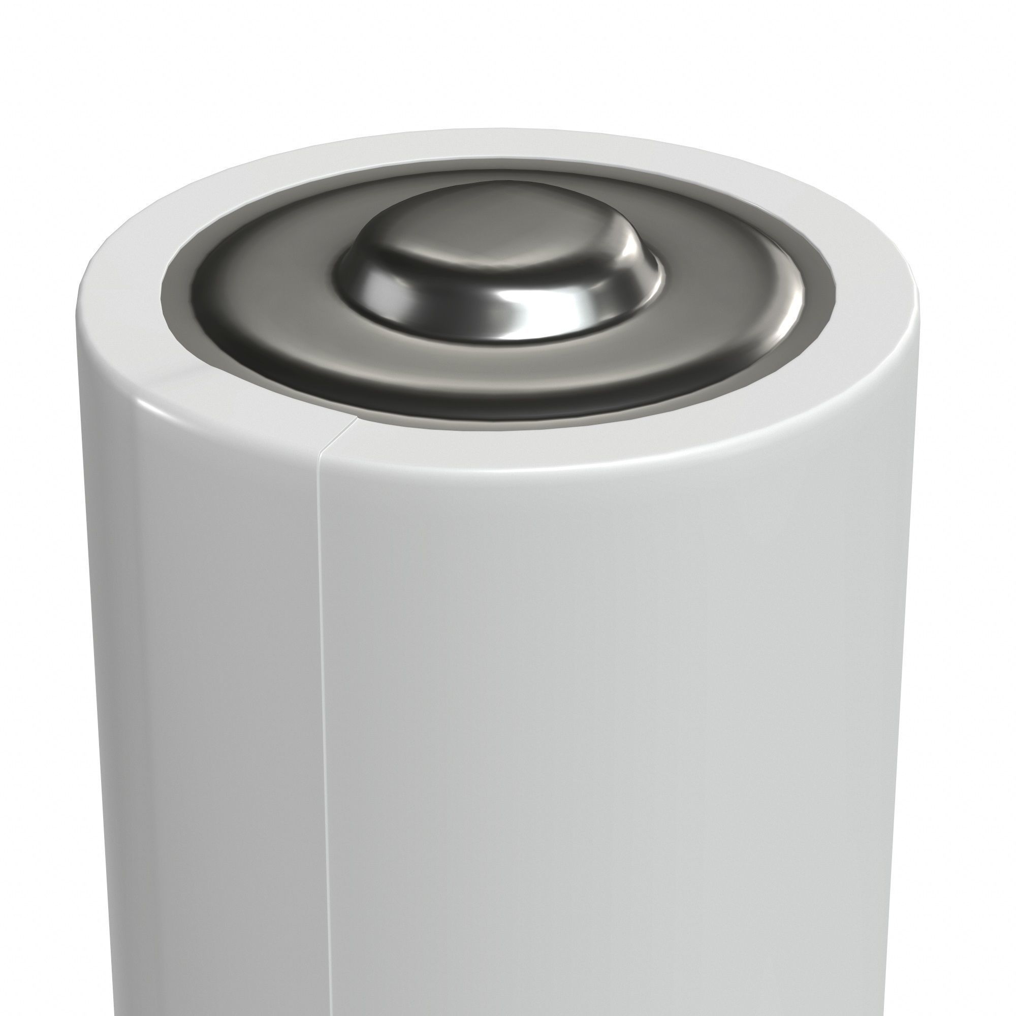 AA Battery 3D model_2
