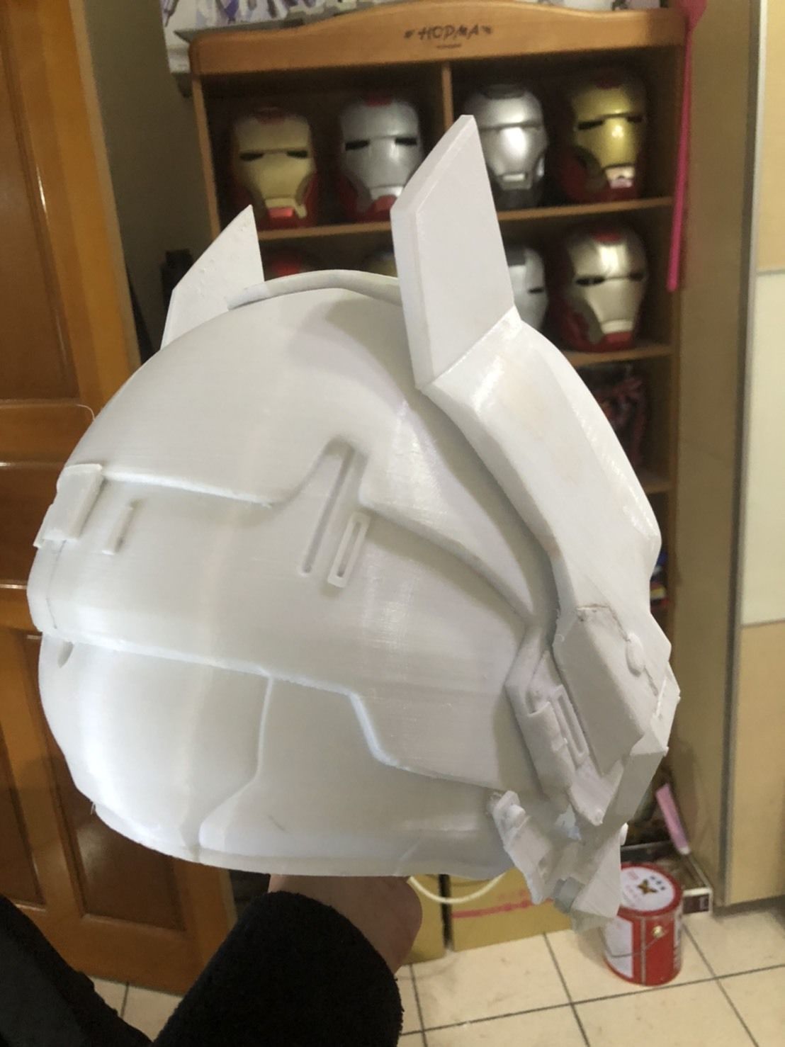 Batman Arkham Knight Helmet 3D print model_22