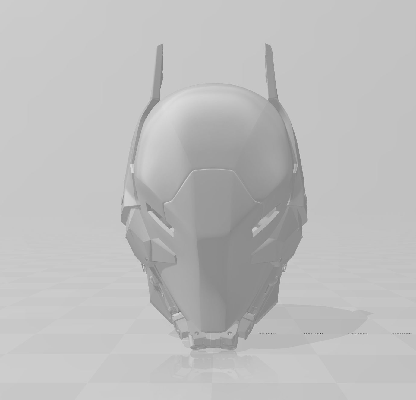 Batman Arkham Knight Helmet 3D print model_6