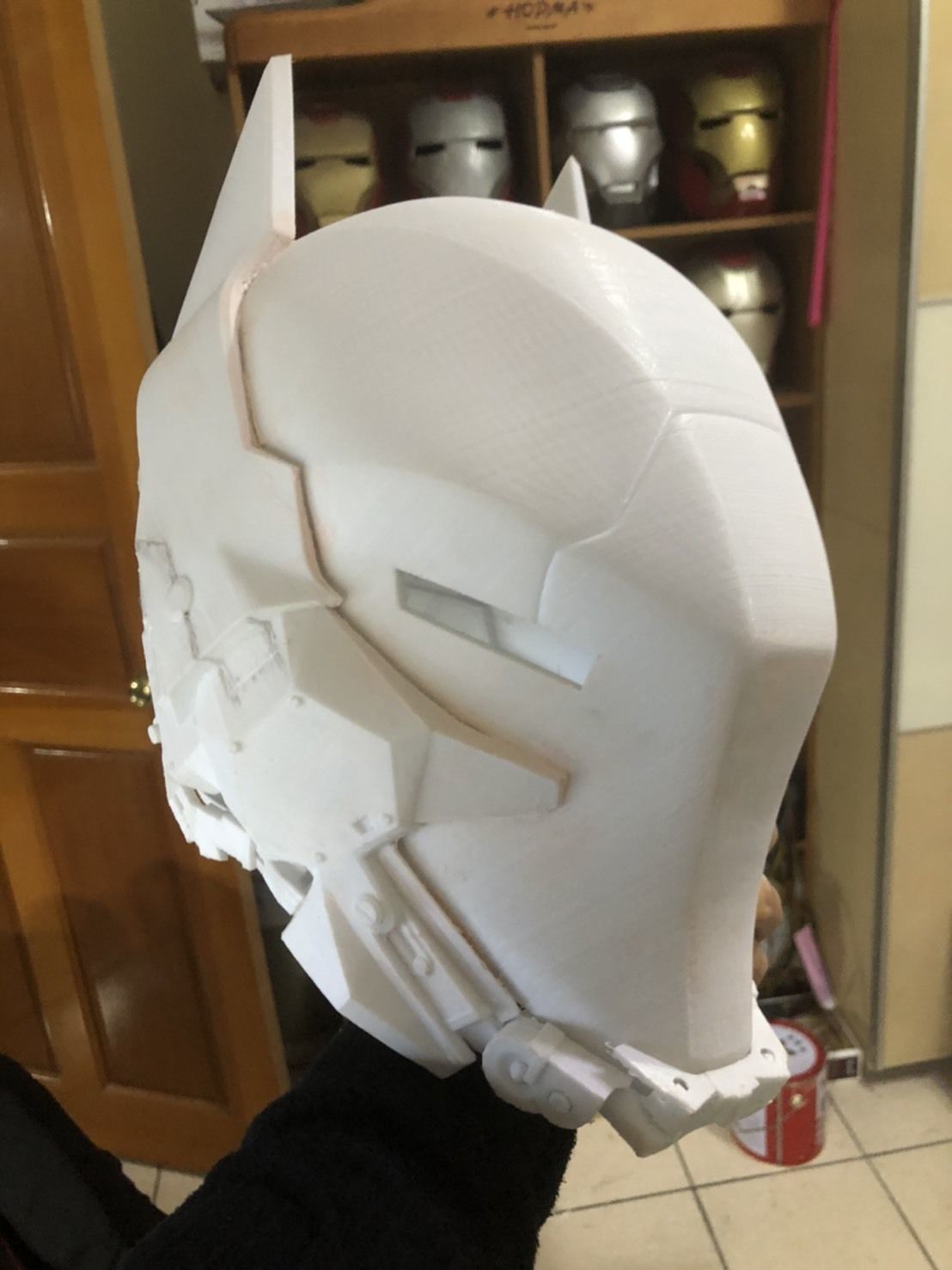 Batman Arkham Knight Helmet 3D print model_21
