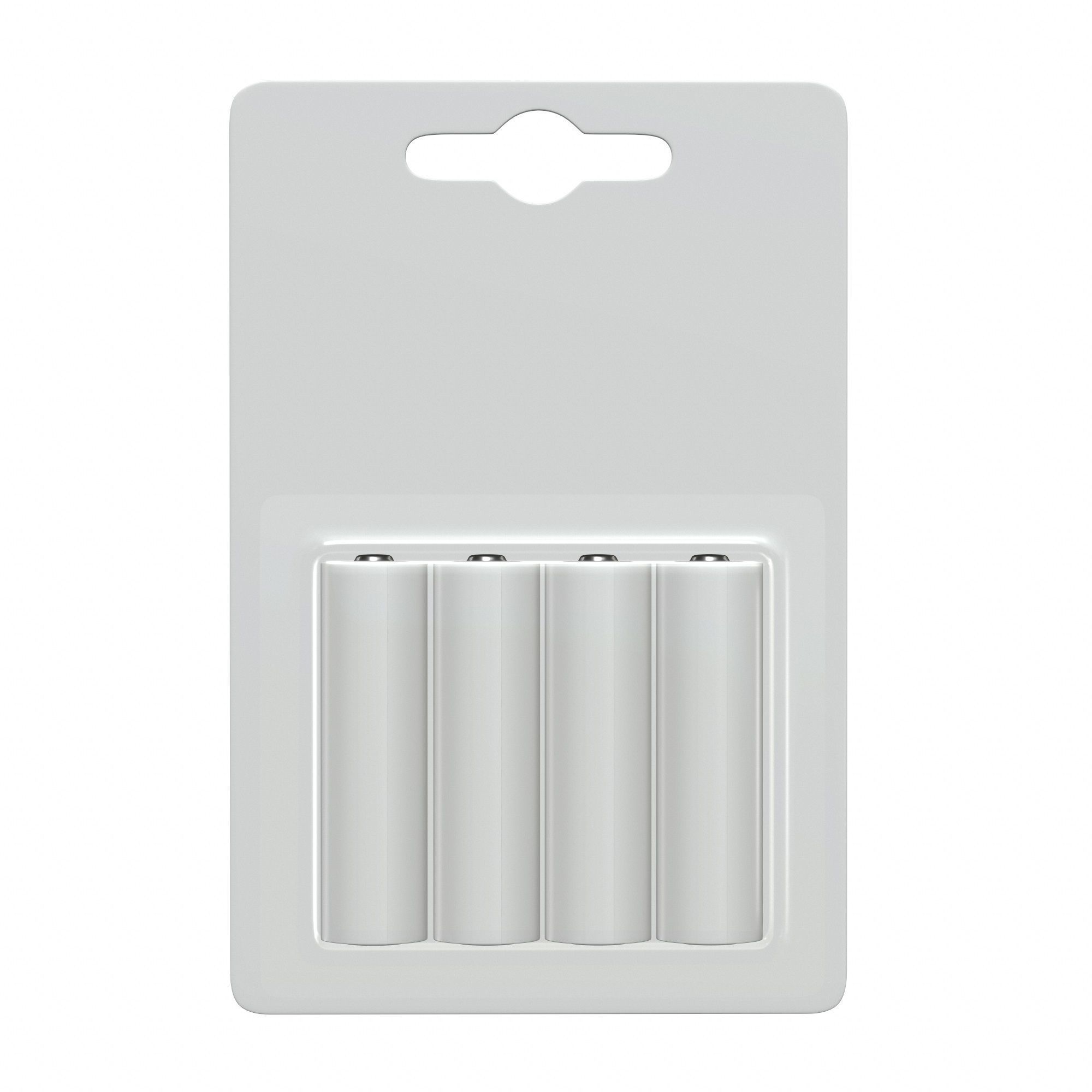 AA Battery Package 2 3D model_4