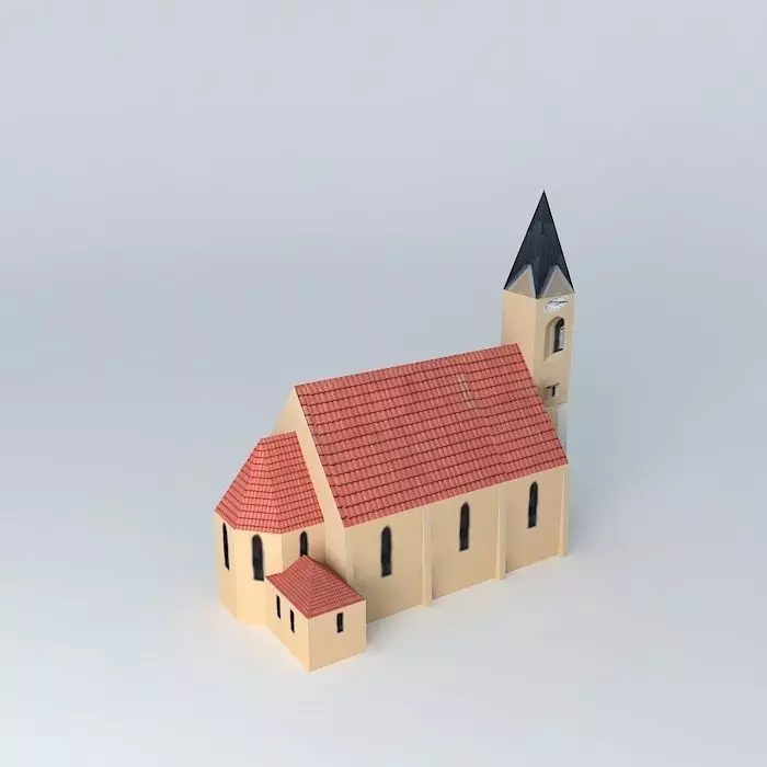 Church in Potoci Bijelo Polje Mostar Free 3D model