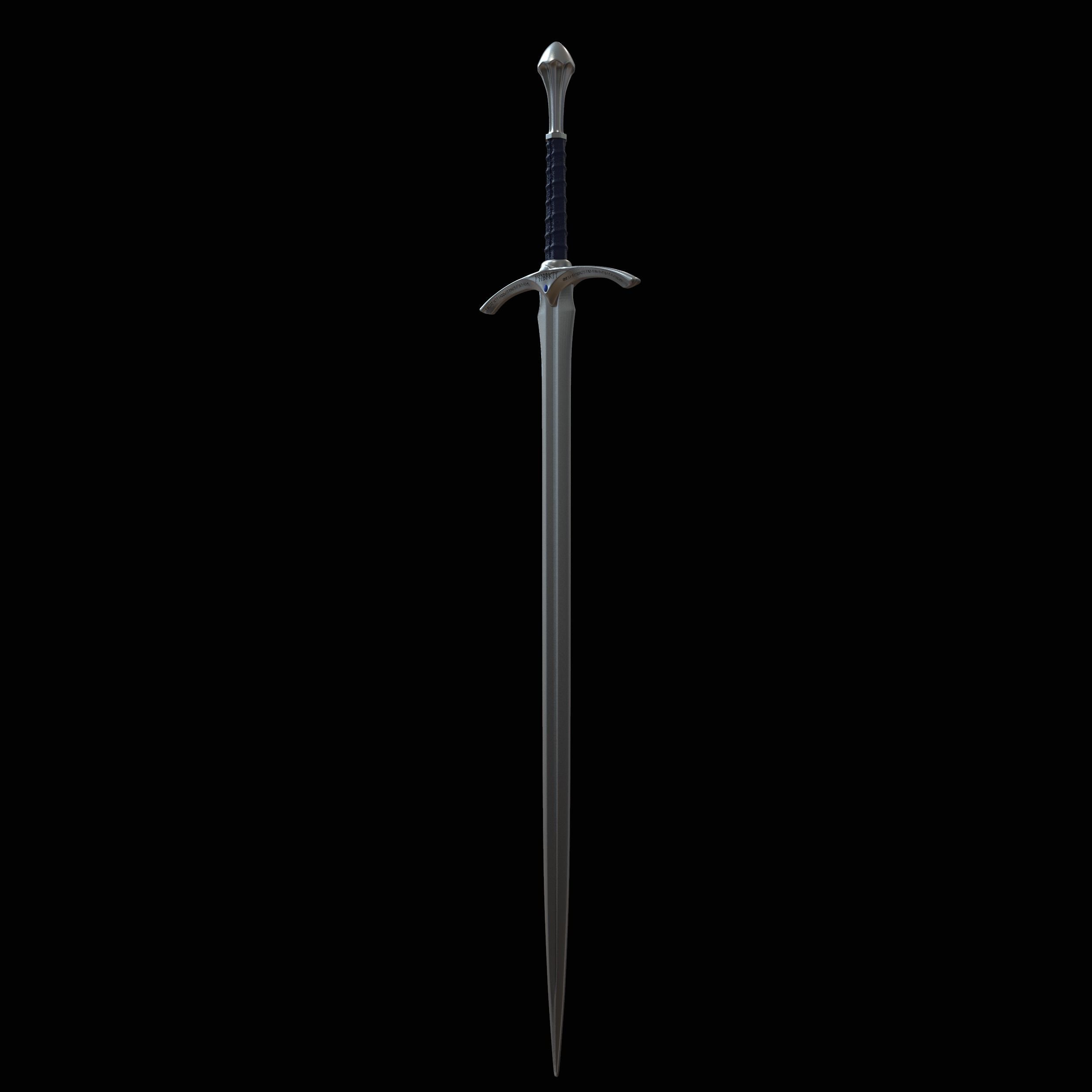 GANDALF GLAMDRING SWORD - THE HOBBIT 3D print model_15