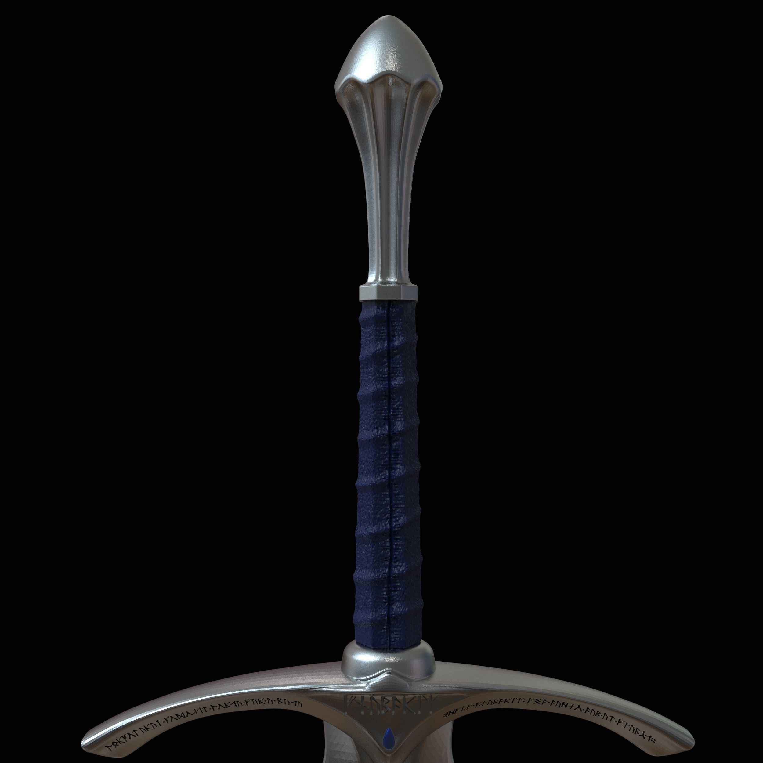 GANDALF GLAMDRING SWORD - THE HOBBIT 3D print model_13