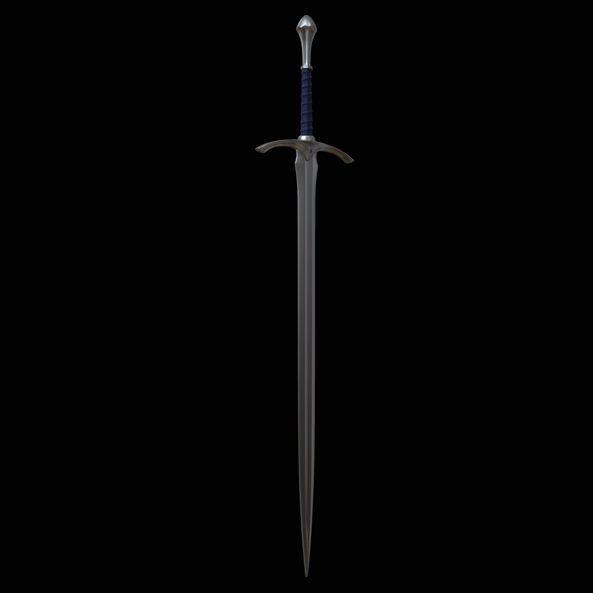 GANDALF GLAMDRING SWORD - THE HOBBIT 3D print model_8