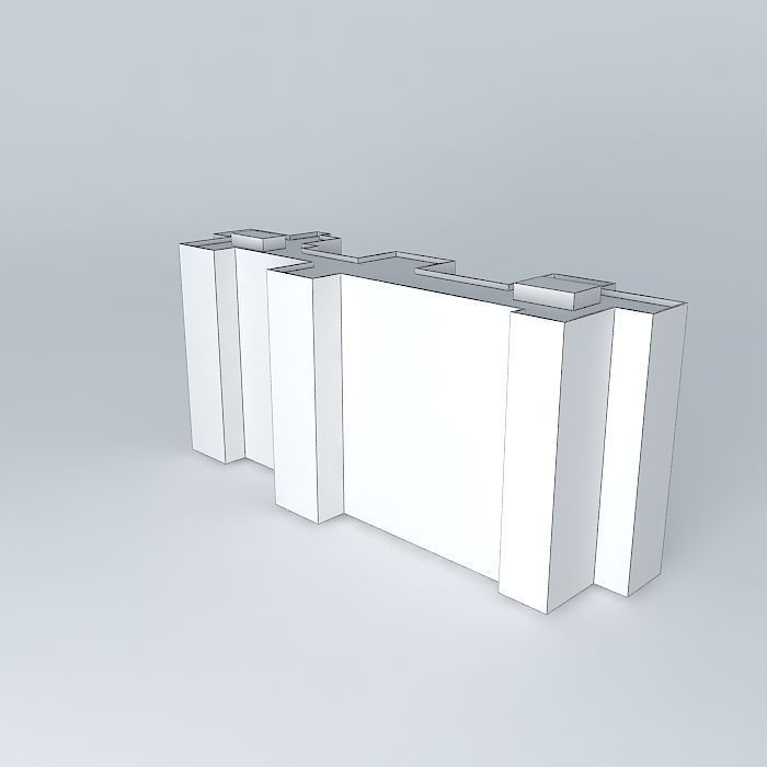 Residential Building In Mostar Free 3D model_3