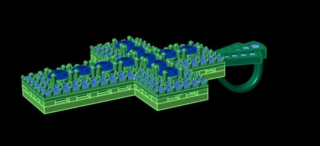Pendant sm 2 cross 3D print model_13