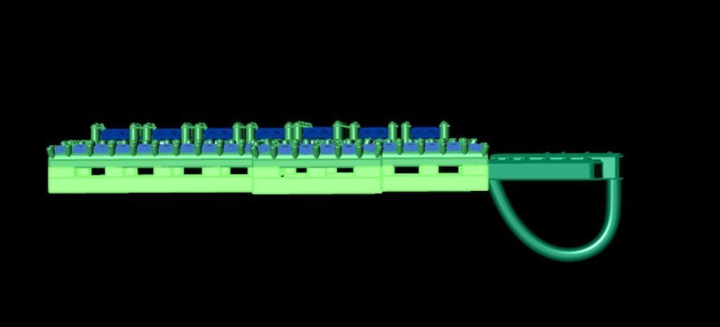 Pendant sm 2 cross 3D print model_7