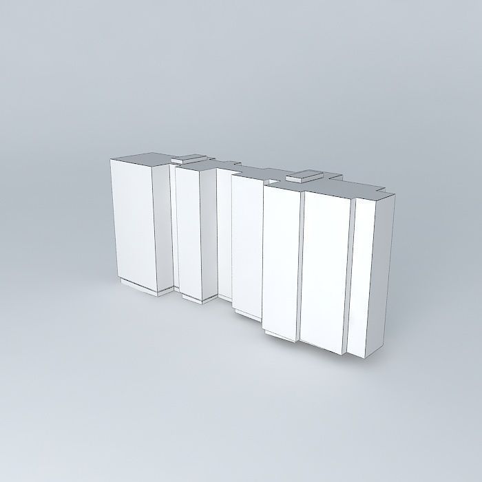 Residential Building In Mostar Free 3D model_3