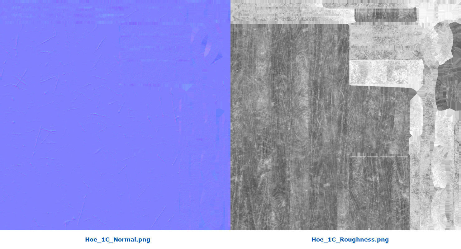 Hoe 1C Low-poly 3D model_10