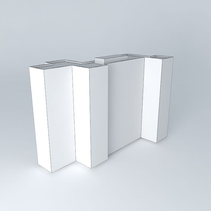 Residential Building In Mostar Free 3D model_4