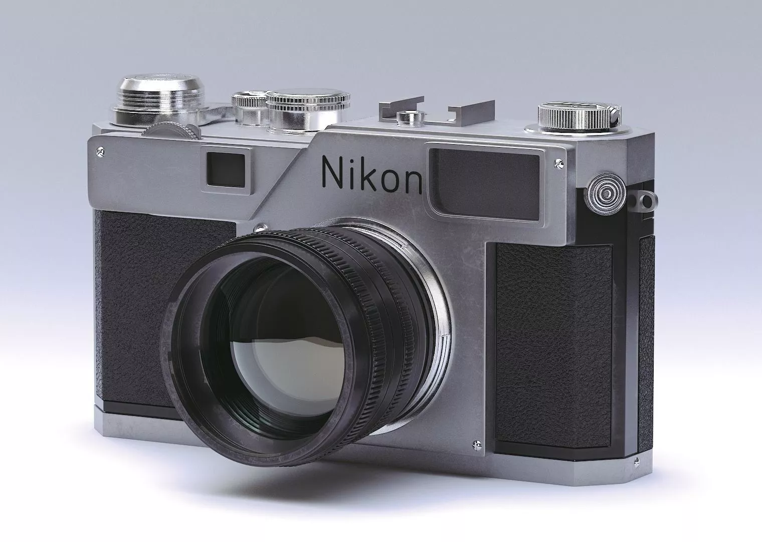 Free Nikon S3 Film Camera Free 3D model