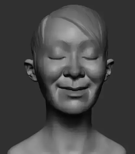 Female Heads v2 3D model