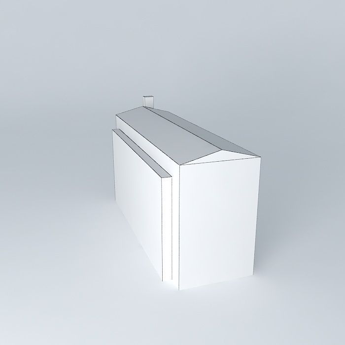 Residential Building In Mostar Free 3D model_4