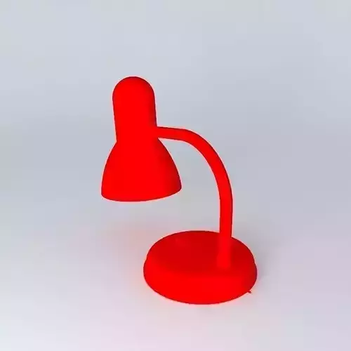 Red Desk Lamp