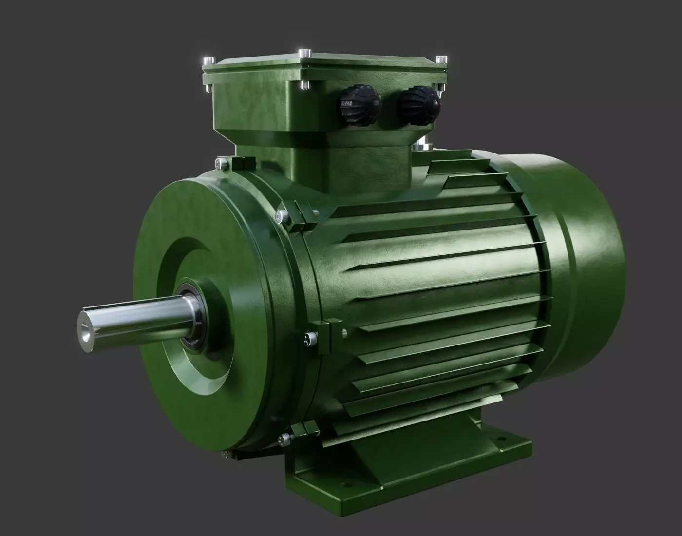 Electric Motor 3D model_0