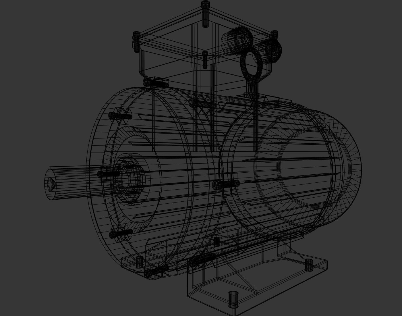 Electric Motor 3D model_7