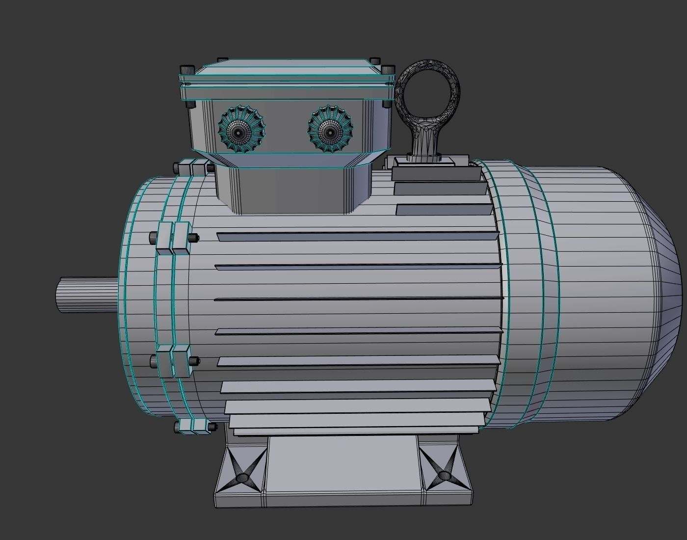 Electric Motor 3D model_8