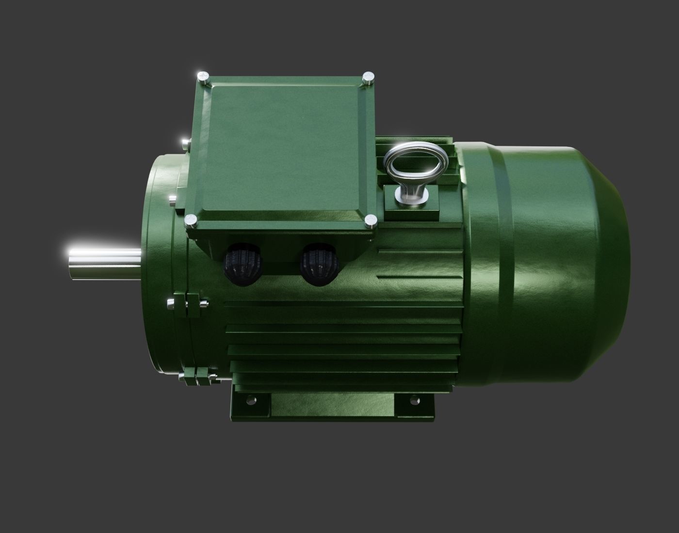 Electric Motor 3D model_5