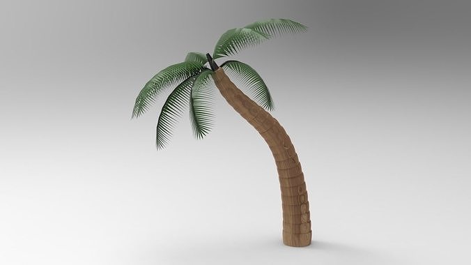 Nurbs Palm Tree 3D model