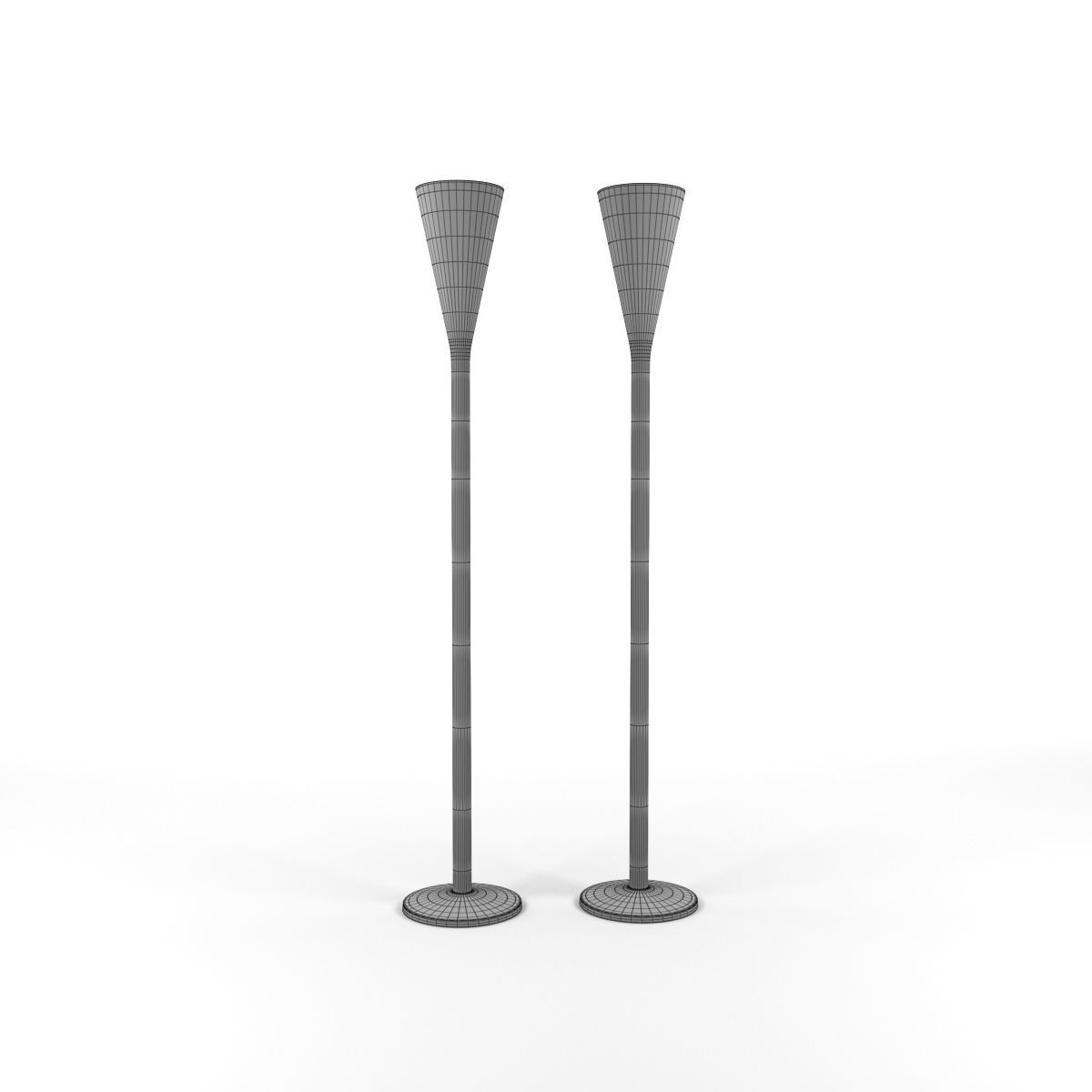 Floor Lamps Luminator FontanaArte 3D model_4