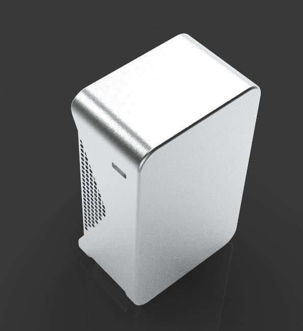 simple speaker  3D model_4