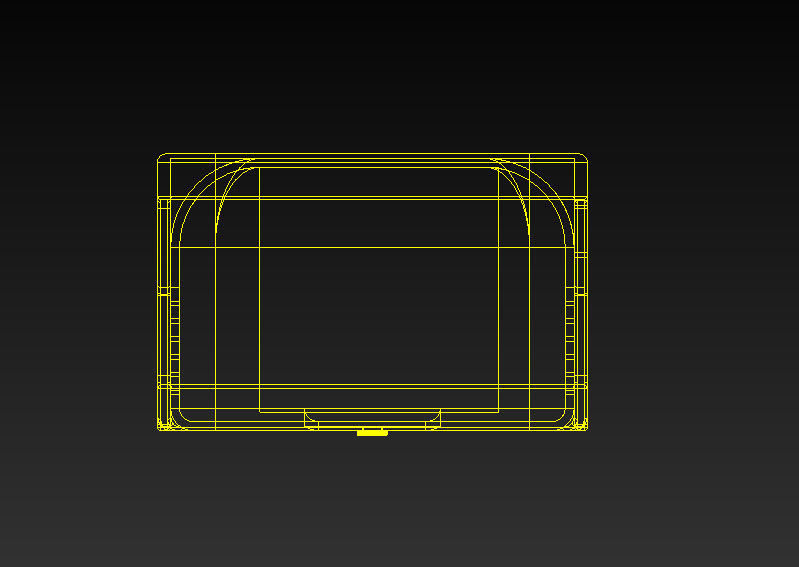 simple speaker  3D model_6