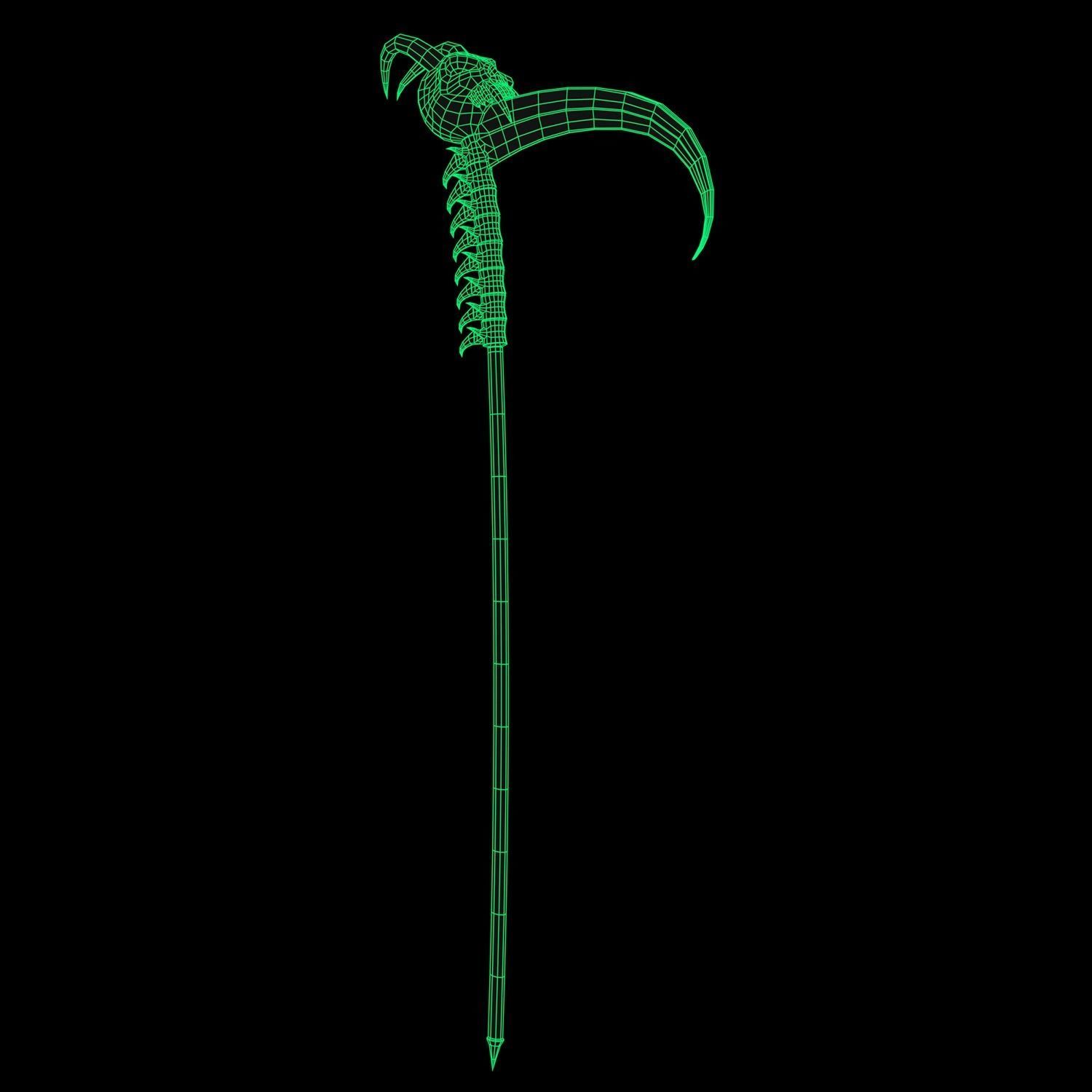 Succubus Anime Low-poly 3D model_28