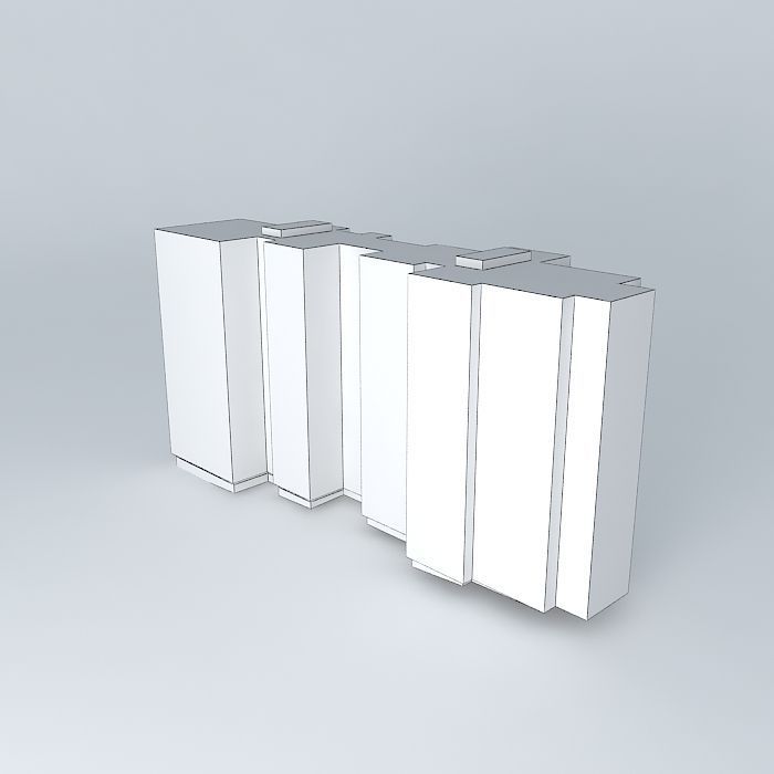 Residential Building In Mostar Free 3D model_3