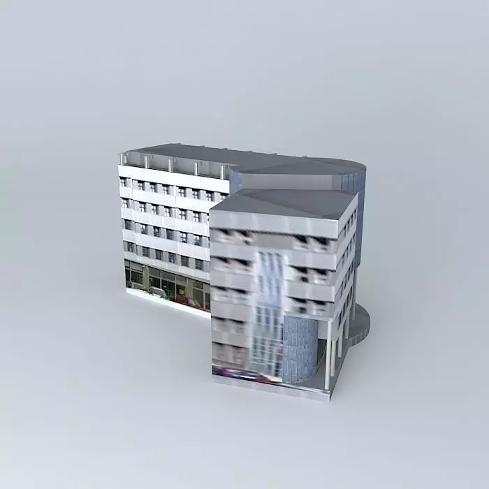 Integra Office Building In Mostar Free 3D model_0