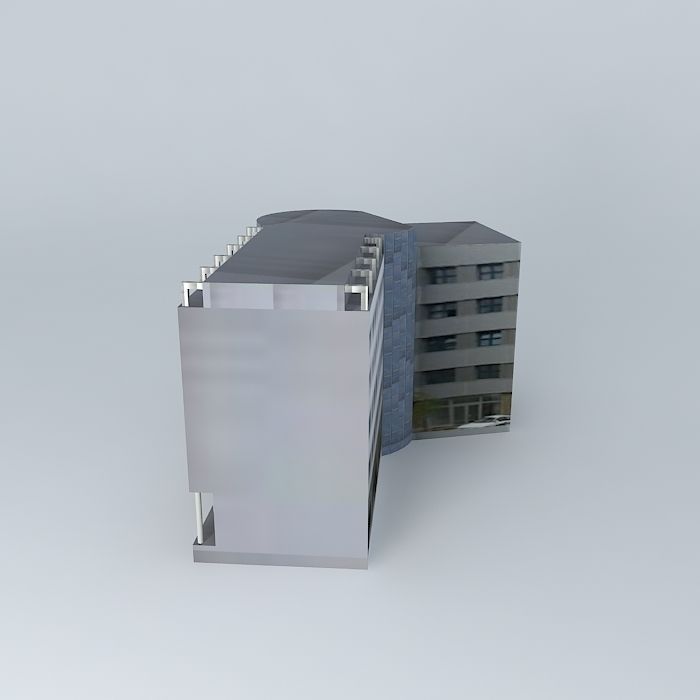 Integra Office Building In Mostar Free 3D model_1