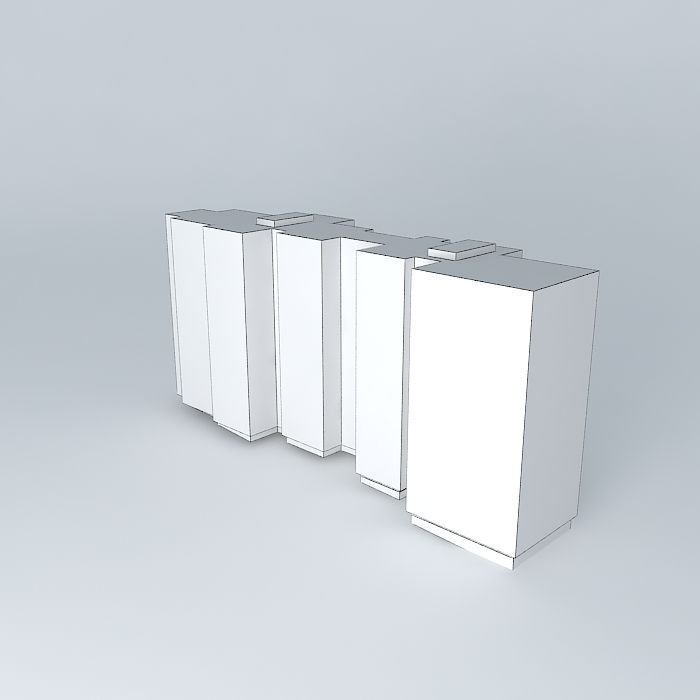 Residential Building In Mostar Free 3D model_4