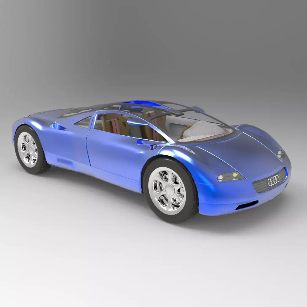 Audi Avus Quattro Studio Max 3D model_0