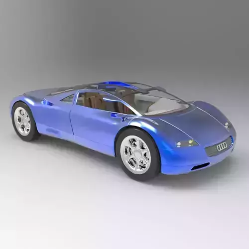Audi Avus Quattro Studio Max 3D model