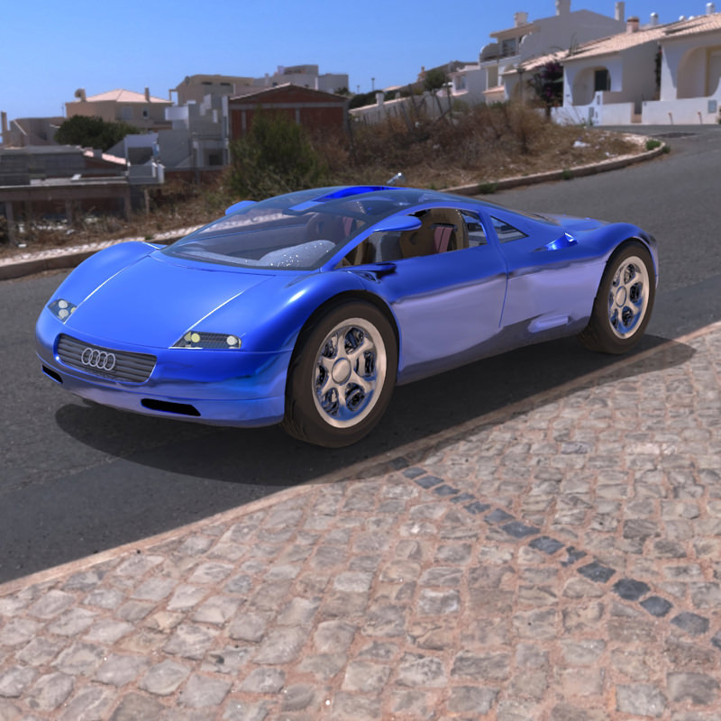 Audi Avus Quattro Studio Max 3D model_1