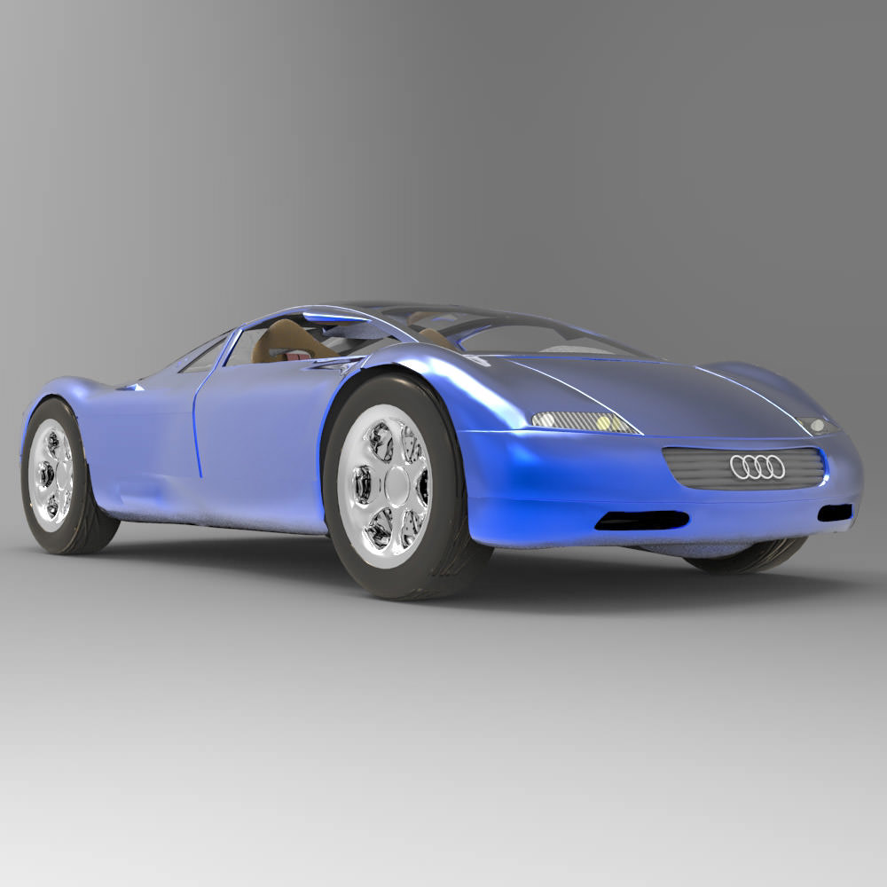 Audi Avus Quattro Studio Max 3D model_2