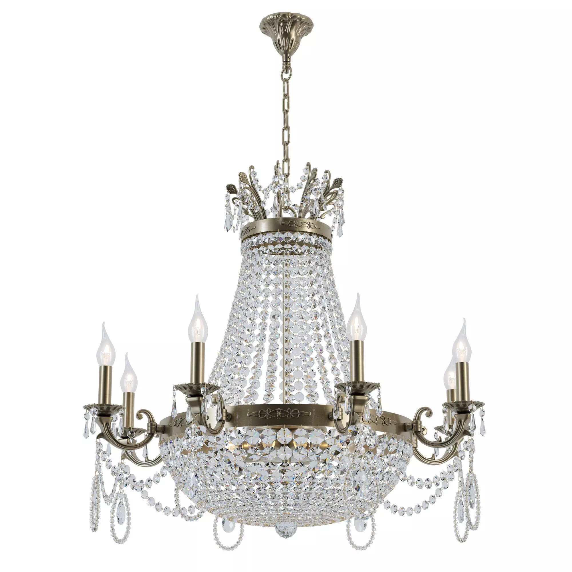 Chandelier Lodi E 1 6 8 200 A 3D model_0