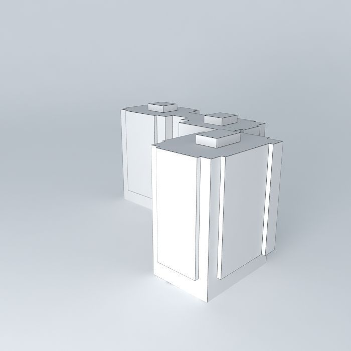 Residential Building In Mostar Free 3D model_3