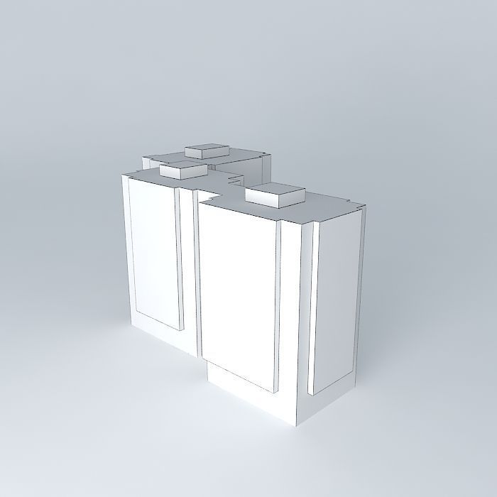 Residential Building In Mostar Free 3D model_4