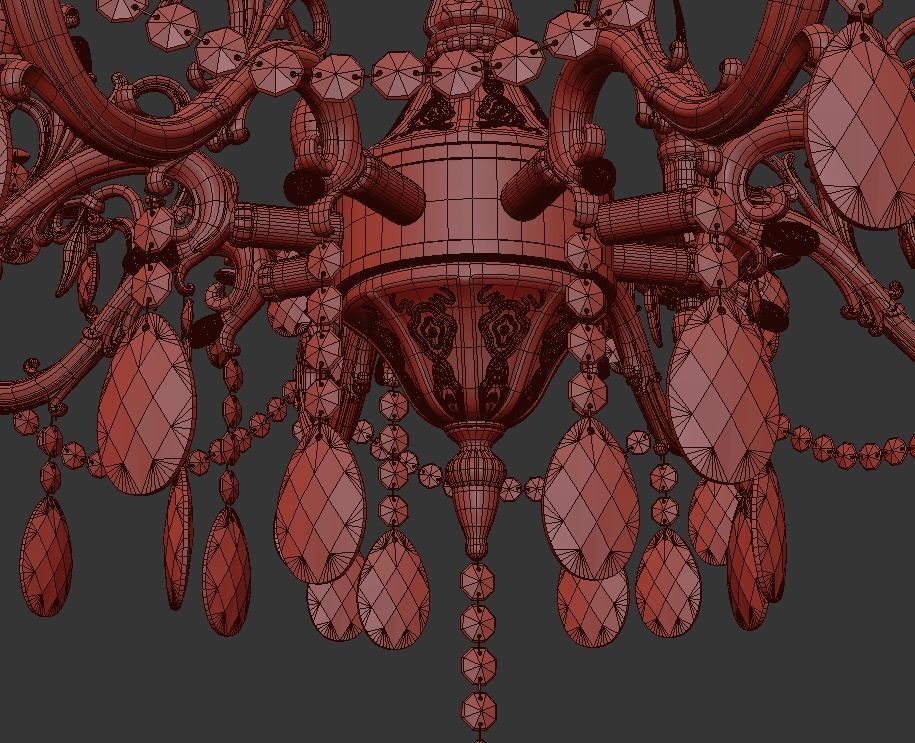 Chandelier None E 1 1 8 200 GB 3D model_6